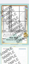 Load image into Gallery viewer, New Years Time Capsule &amp; Goals Resolutions for Children and Parents
